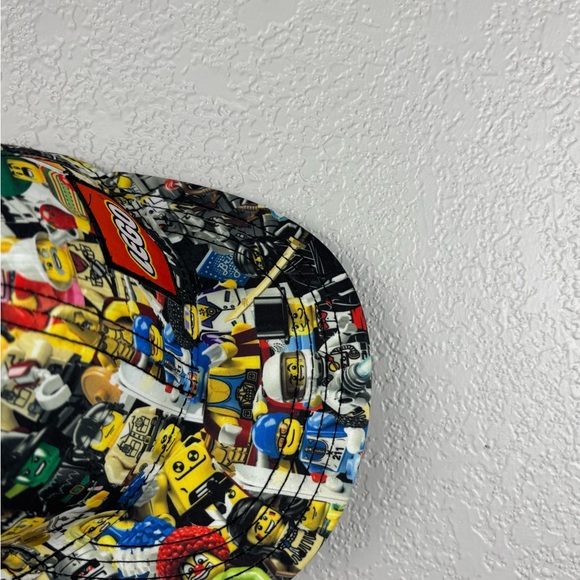 Lego 2011 Mini Figure Print Medium Snapback Hat - Picture 6 of 10